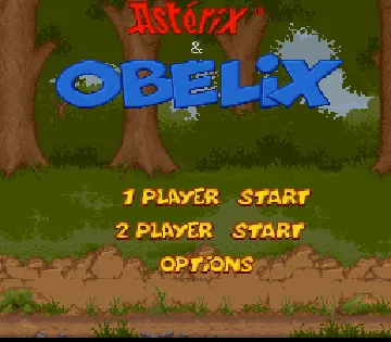 Asterix & Obelix (Europe) (En,Fr,De,Es) screen shot title